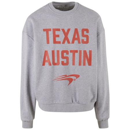 MT Upscale Sweatshirt Texas Longhorns Austin grijs gemêleerd / oranjerood