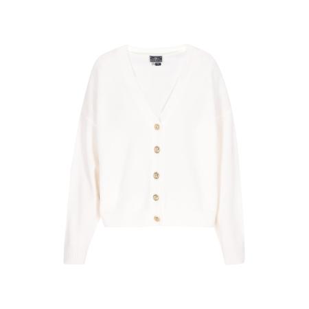 DreiMaster DreiMaster Maritim Gebreid vest offwhite