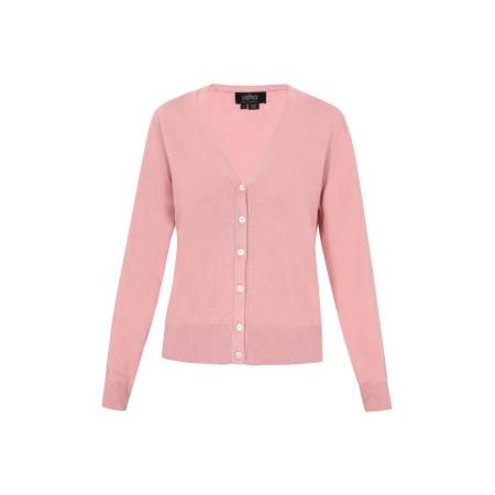 Usha usha BLACK LABEL Gebreid vest Classic Look rosa