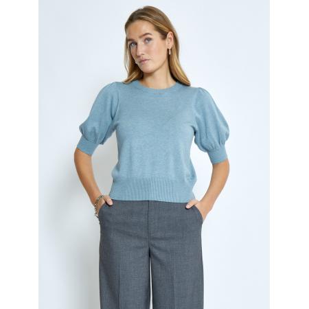 Minus minus Top blauw