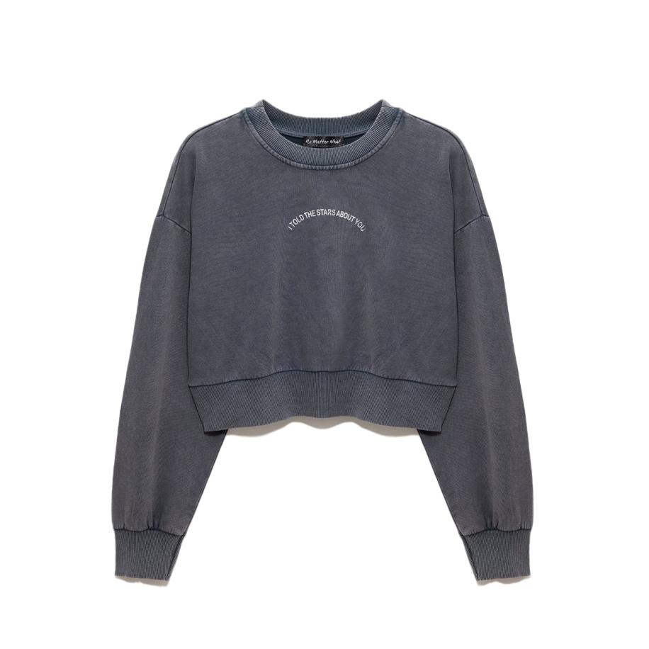 No Matter What No Matter What Sweatshirt antraciet -