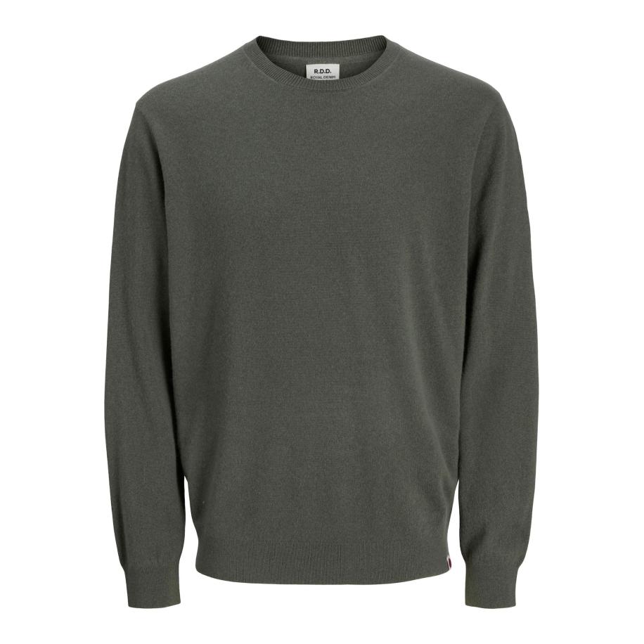 ROYAL DENIM DIVISION R.D.D. ROYAL DENIM DIVISION Trui RDDBROOKS grijs -