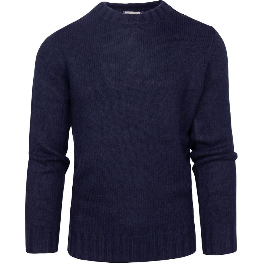 Dstrezzed Pullover Per Navy Blauw