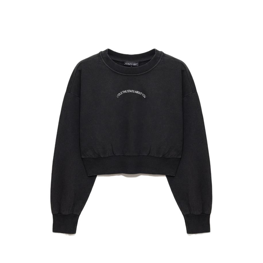 No Matter What No Matter What Sweatshirt zwart / zilver / wit -