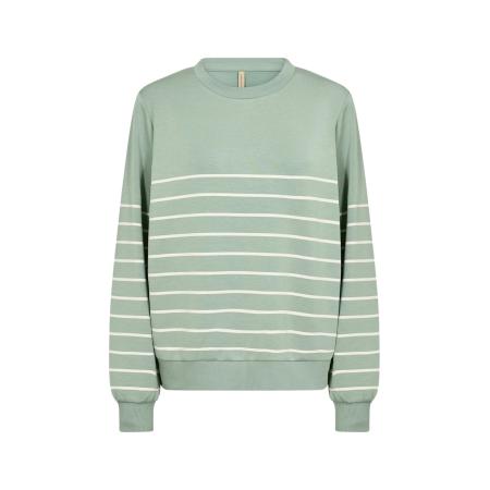 Soyaconcept Soyaconcept Trui BARNI 25 groen / wit