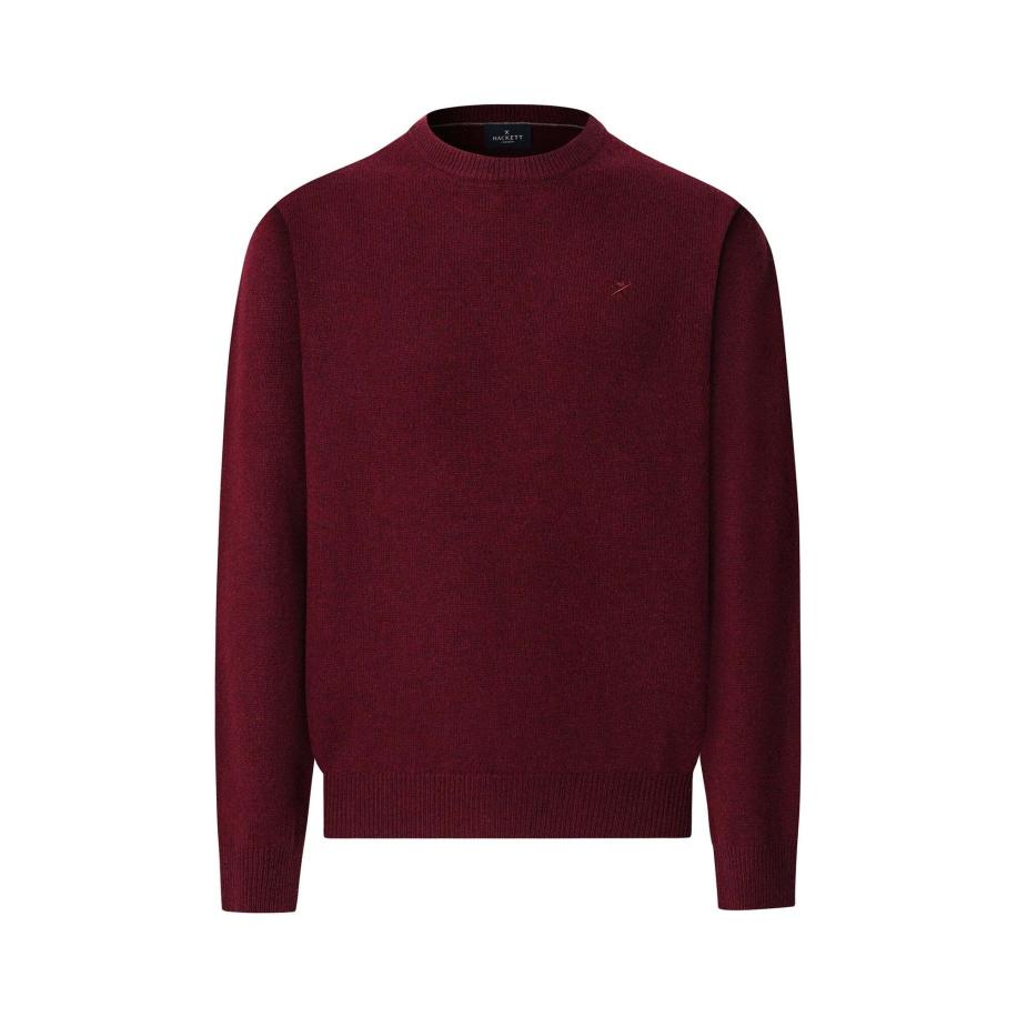 Hackett London Trui bourgogne Rood