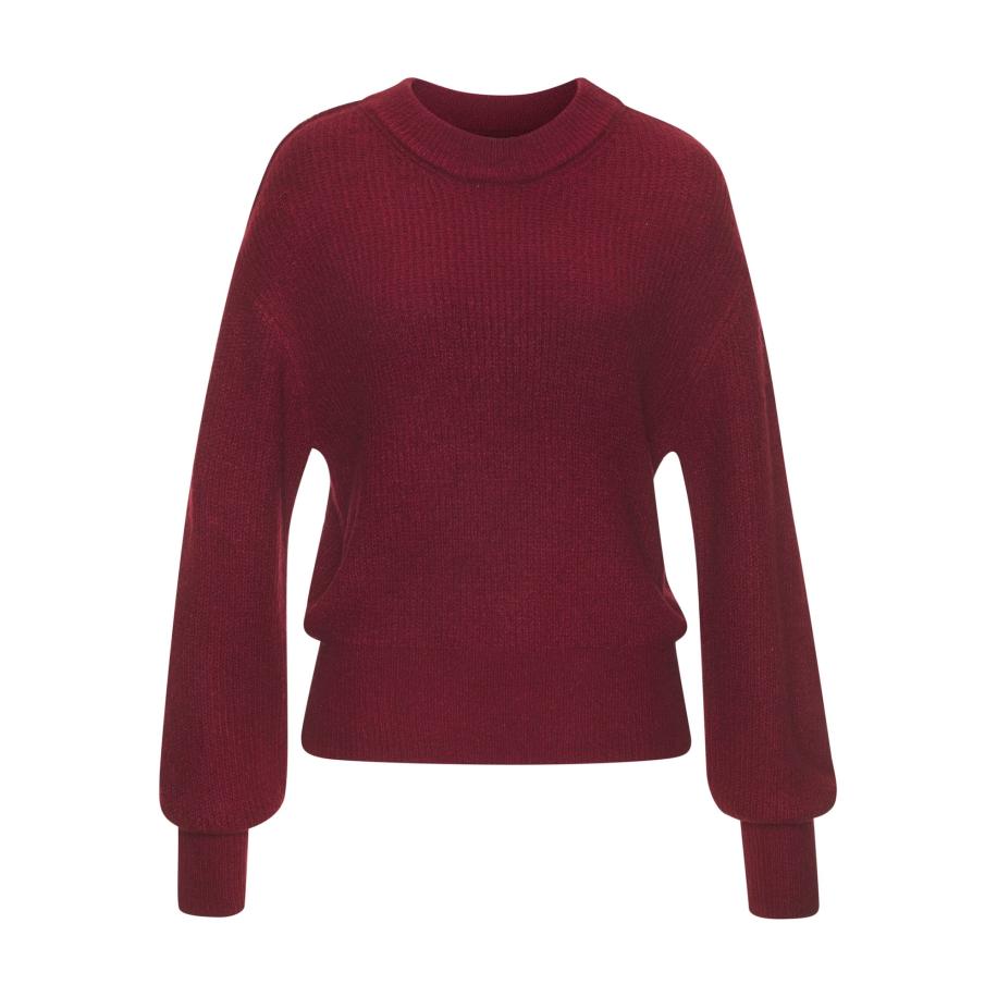 Lascana LASCANA Trui donkerrood -