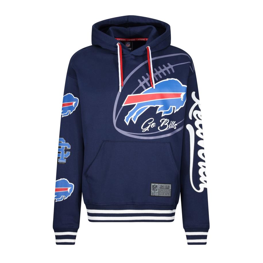Recovered Recovered Sweatshirt NFL Bills Go Bills blauw -