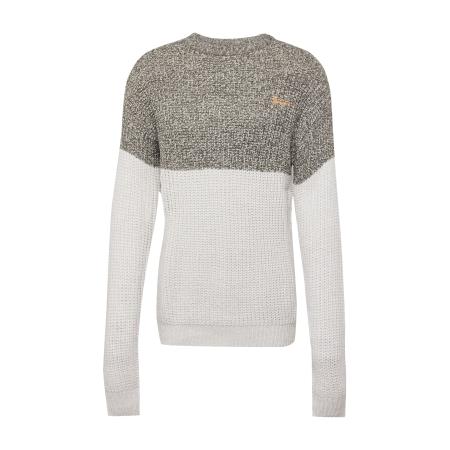 Denim Project Denim Project Trui lichtgrijs / grijs gemêleerd