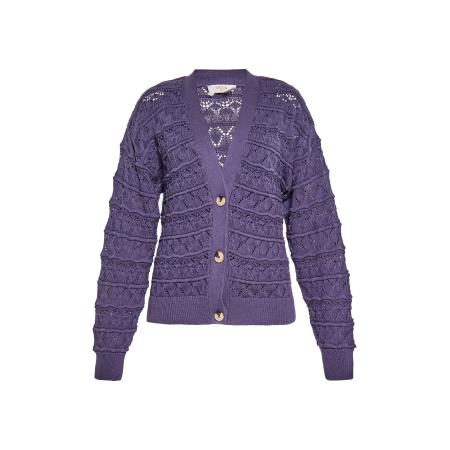 Usha usha FESTIVAL Gebreid vest lila