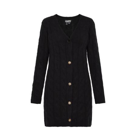 DreiMaster DreiMaster Vintage Gebreid vest zwart