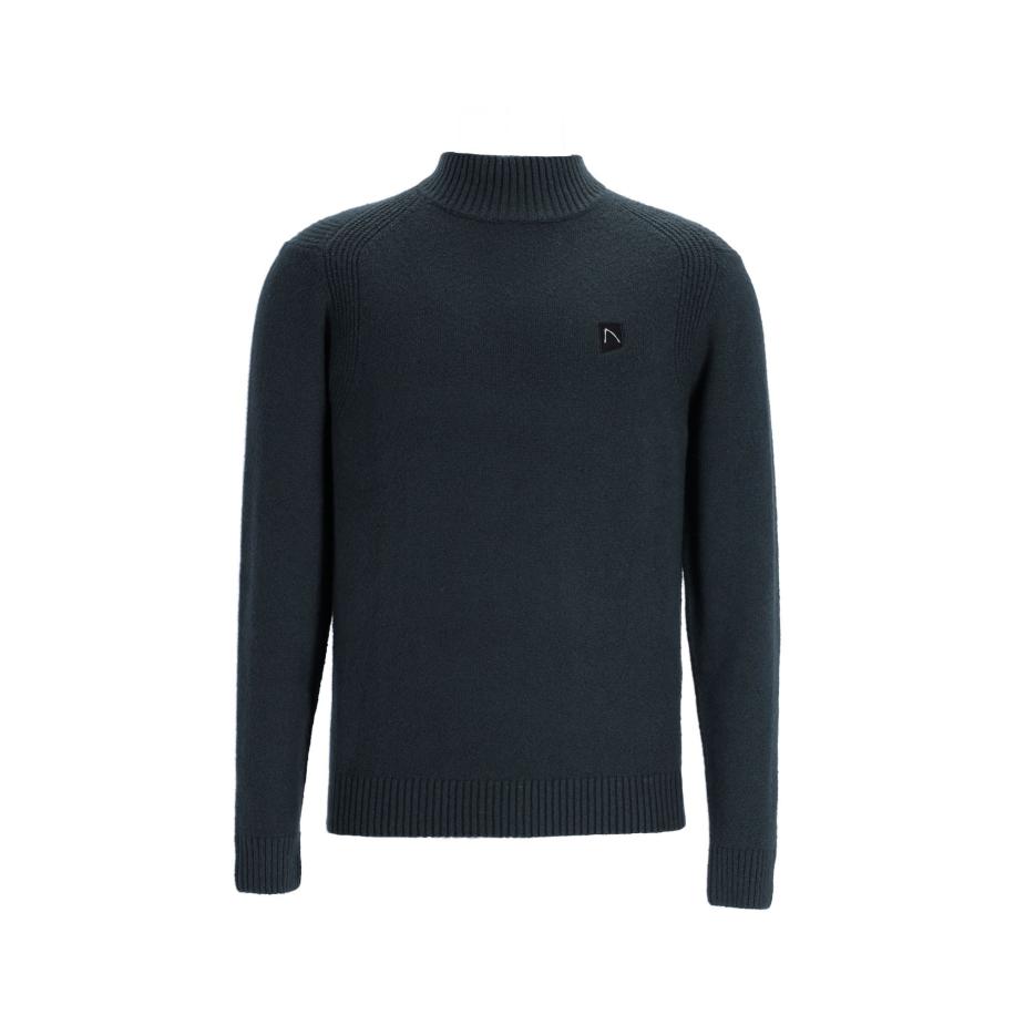 Chasin' CHASIN Trui Trace Mock donkergroen -