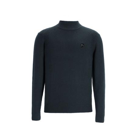 Chasin' CHASIN Trui Trace Mock donkergroen