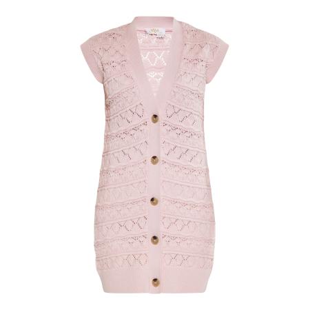 Usha usha FESTIVAL Gebreide bodywarmer rosa