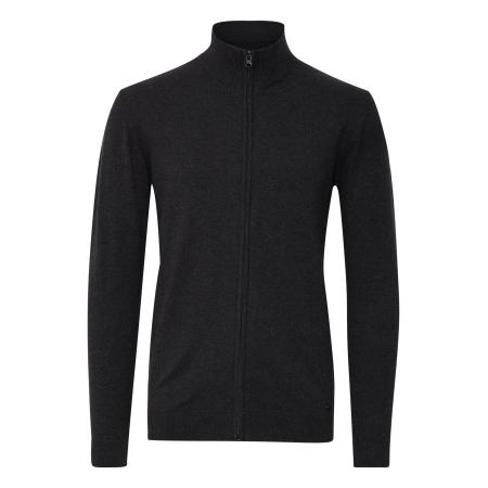 INDICODE JEANS INDICODE JEANS Gebreid vest Badi donkergrijs