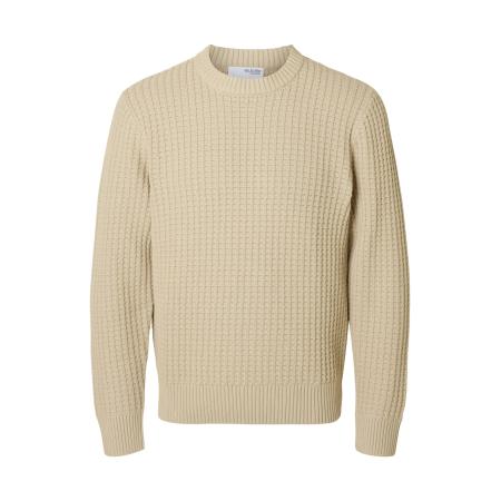 SELECTED Trui SLHTOM crème