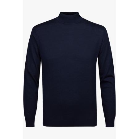 Profuomo Trui donkerblauw, Effen