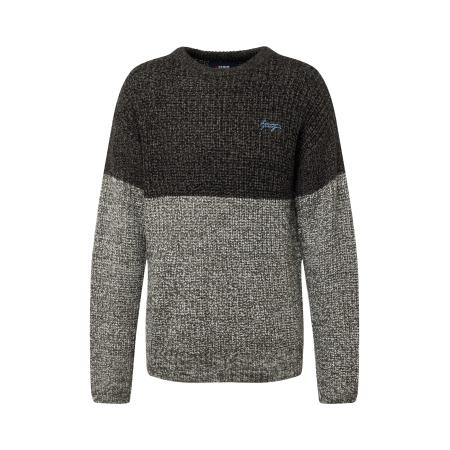 Denim Project Denim Project Trui antraciet / grijs gemêleerd