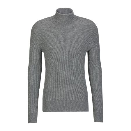 19V69 ITALIA Trui Tosco grijs gemêleerd