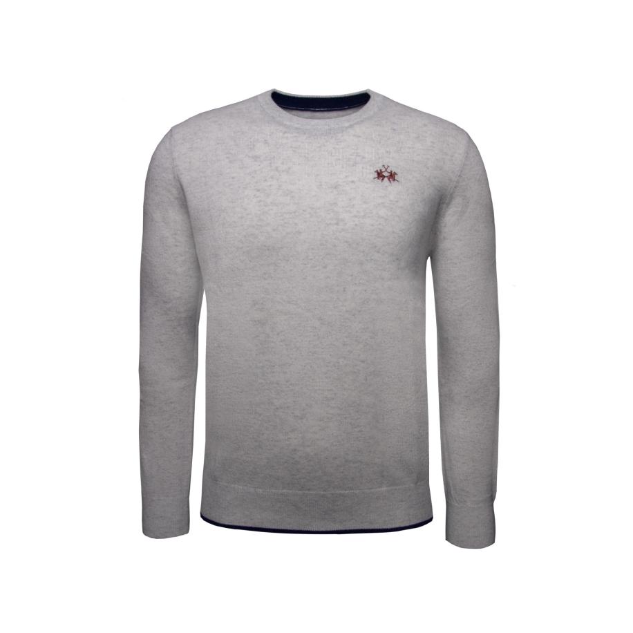 La Martina La Martina Trui taupe / marine -