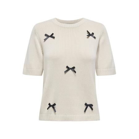 JDY Trui JDYBow lichtbeige