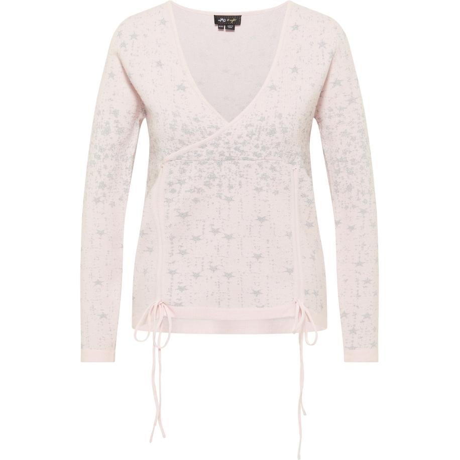 MyMo At Night myMo at night Trui pastelroze / zilver -