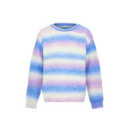 Sidona Sidona Trui turquoise / gemengde kleuren