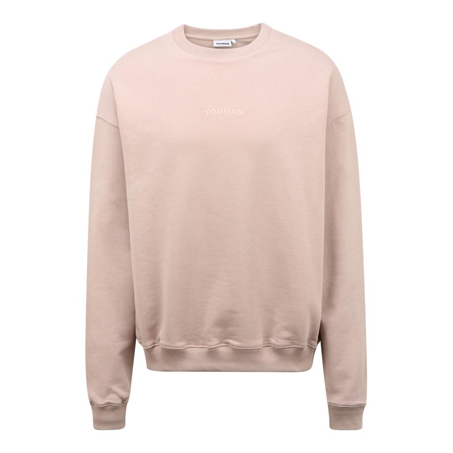 Youman Youman Sweatshirt Casper Oversize champagne -