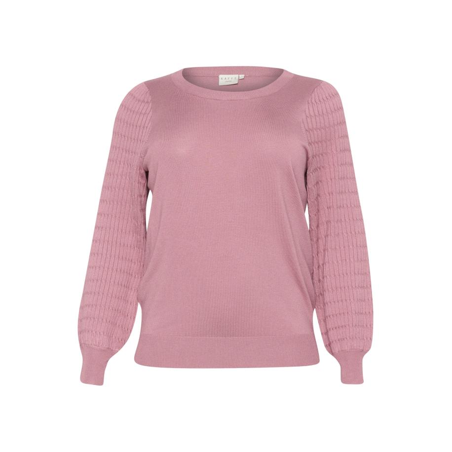 KAFFE CURVE Trui Lini eosine Roze