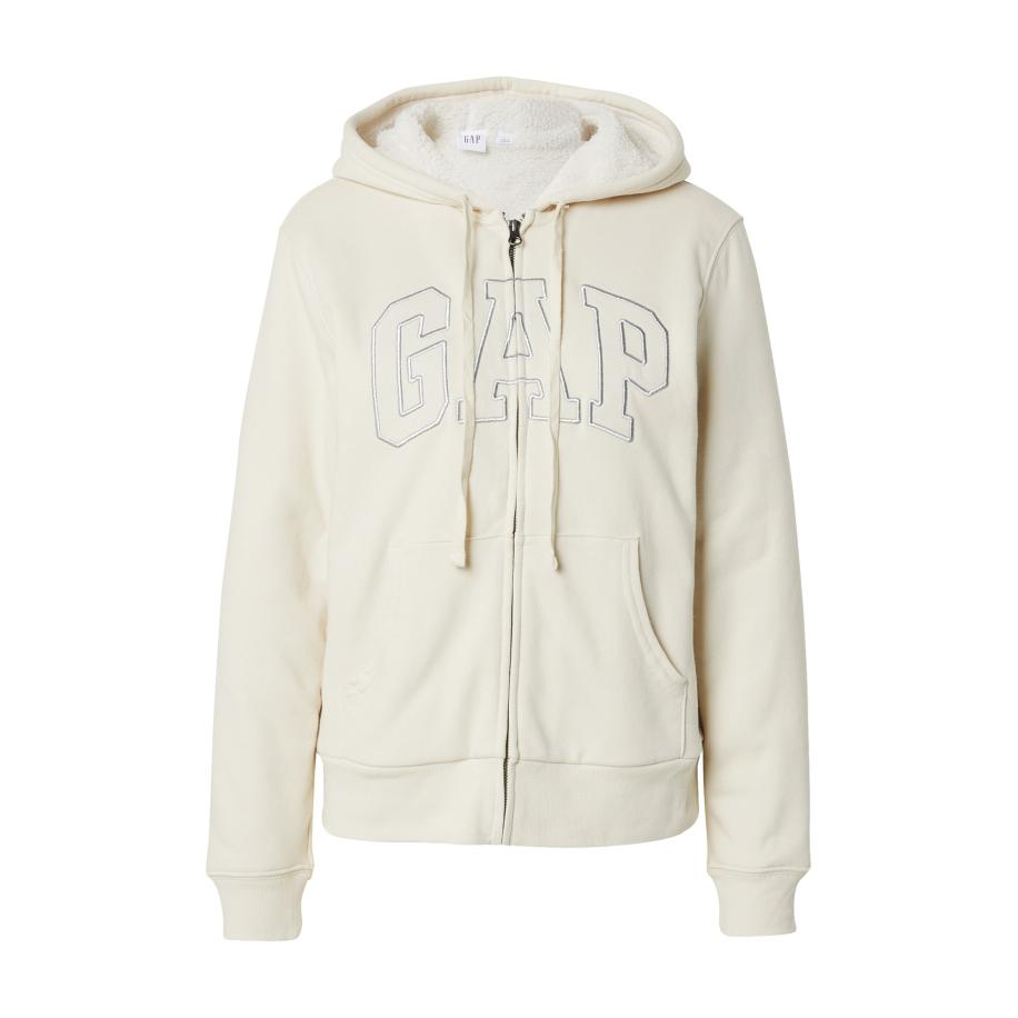 GAP GAP Sweatvest HERITAGE lichtbeige / lichtgrijs -
