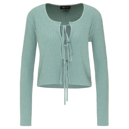 MyMo At Night myMo at night Gebreid vest mintgroen