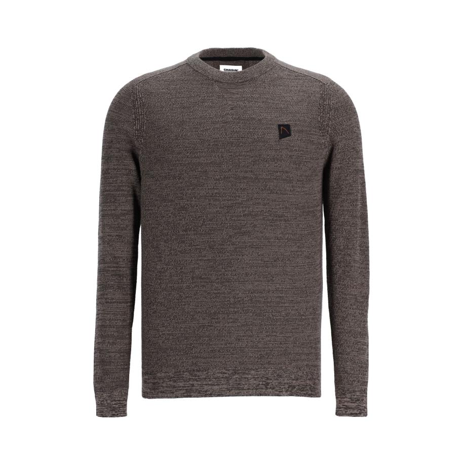 Chasin' CHASIN Trui Basal Mixed taupe -