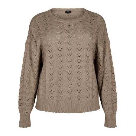Zizzi Zizzi Trui CAEMMI taupe