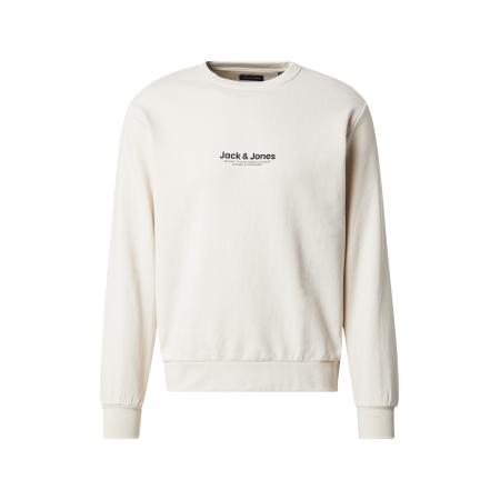 Jack & Jones JACK & JONES Sweatshirt JWHVESTERBRO crème / zwart
