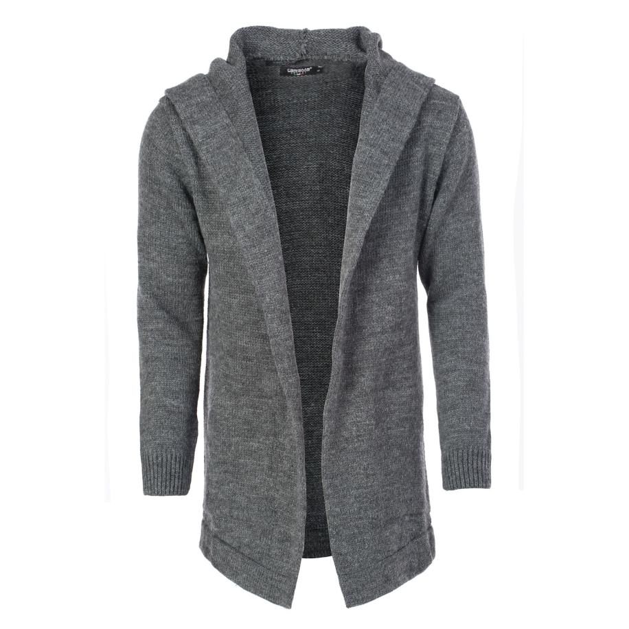 CARISMA Gebreid vest antraciet Grijs