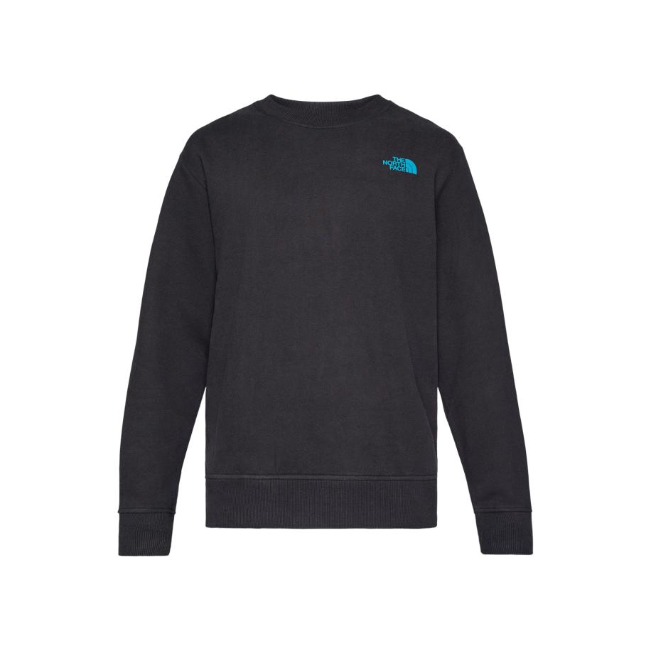 The North Face THE NORTH FACE Sweatshirt SLOPES lichtblauw / rood / zwart / wit -