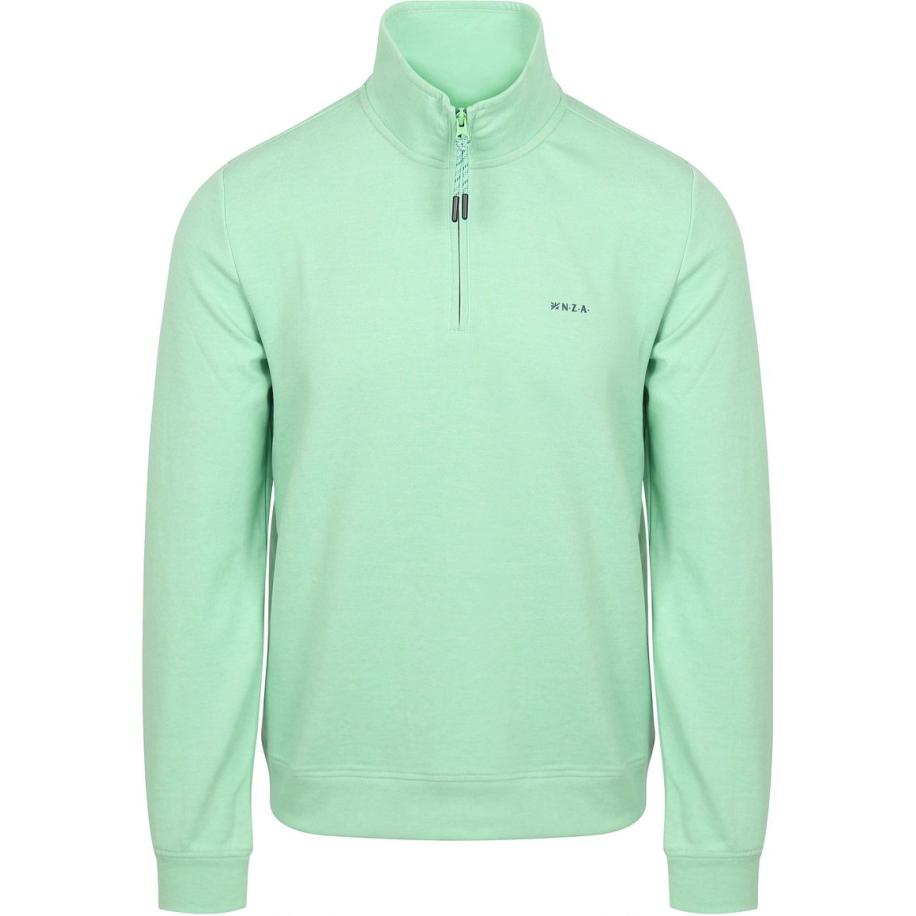 NZA Trui Halfzip Cesar Jade Green Groen
