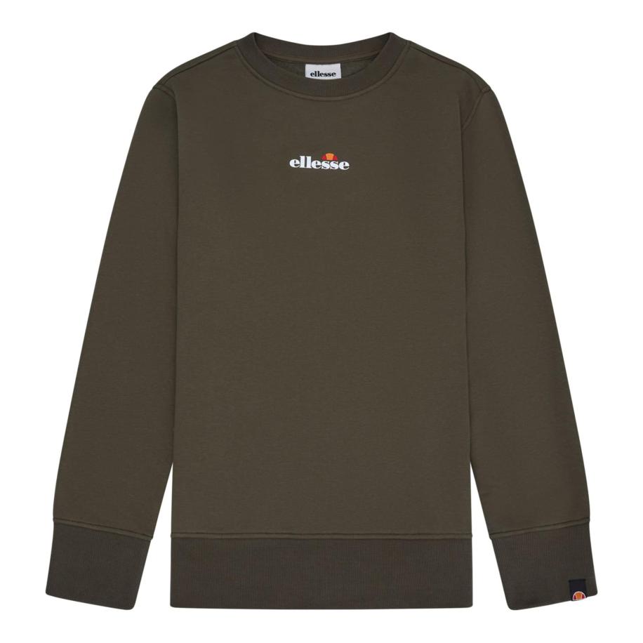 ELLESSE Sweatshirt Kiamto 2 olijfgroen / lichtoranje / rood / wit Groen