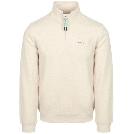 NZA Trui Halfzip Cesar Beige