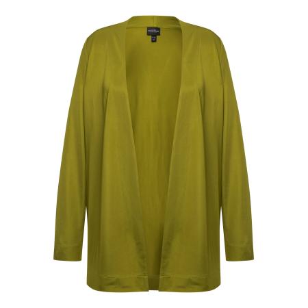 Ulla Popken Ulla Popken Gebreid vest donkergroen