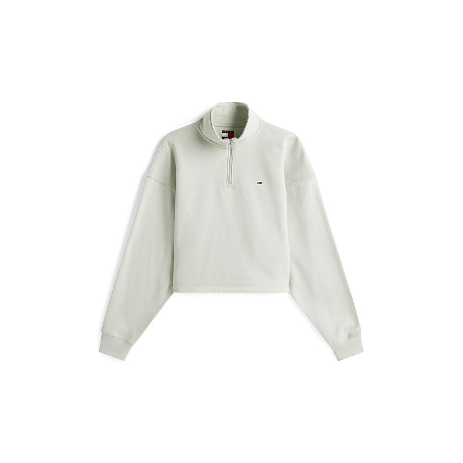 Tommy Jeans Tommy Jeans Sweatshirt pastelgroen -