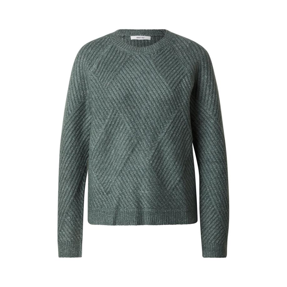 ABOUT YOU ABOUT YOU Trui Madlen grijs / groen -