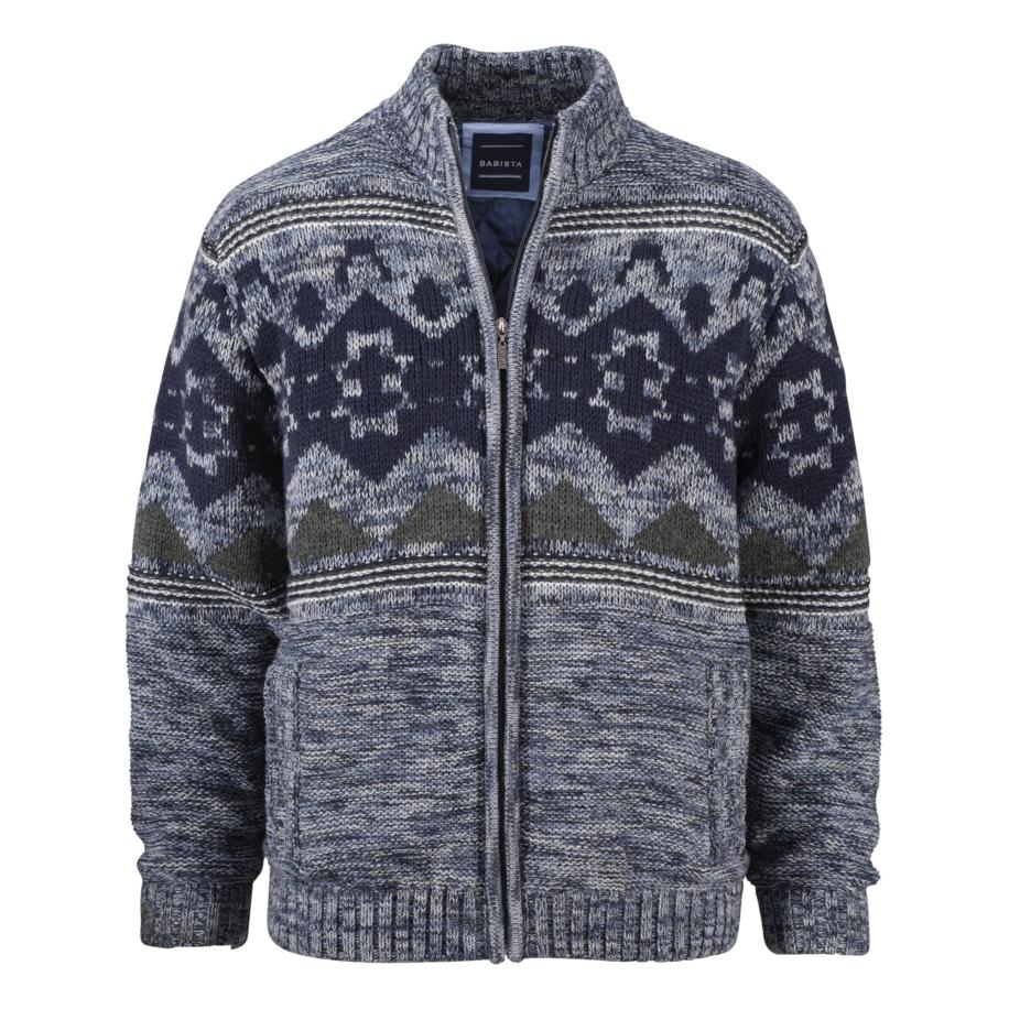 BABISTA BABISTA Gebreid vest Tessabella blauw / gemengde kleuren -