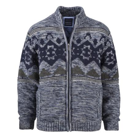 BABISTA BABISTA Gebreid vest Tessabella blauw / gemengde kleuren