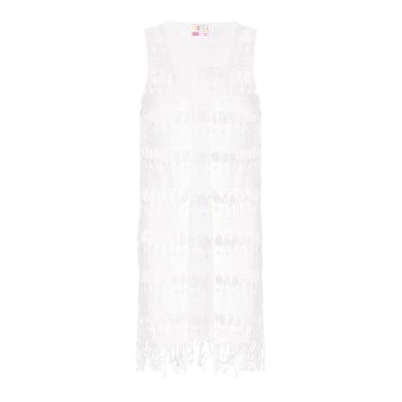 IZIA IZIA Gebreide bodywarmer offwhite