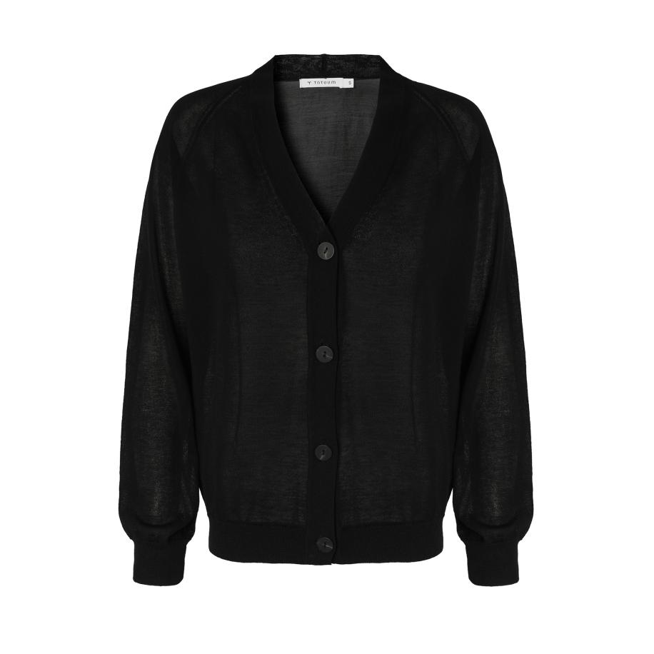 TATUUM TATUUM Gebreid vest zwart -
