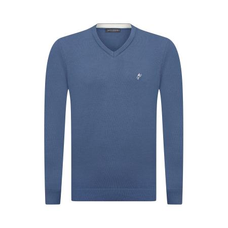 Jacey Quinn Jacey Quinn Trui indigo / wit