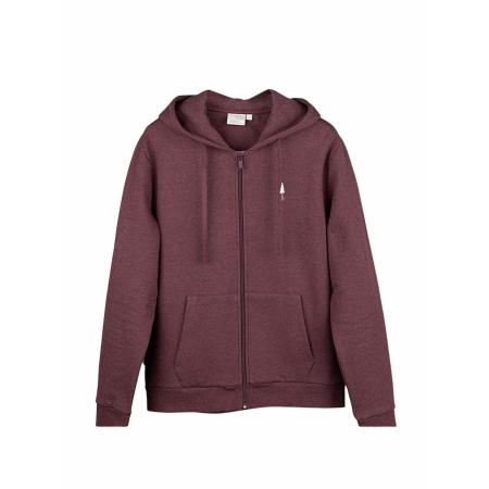 NIKIN NIKIN Trui TreeHoodie Zip bordeaux