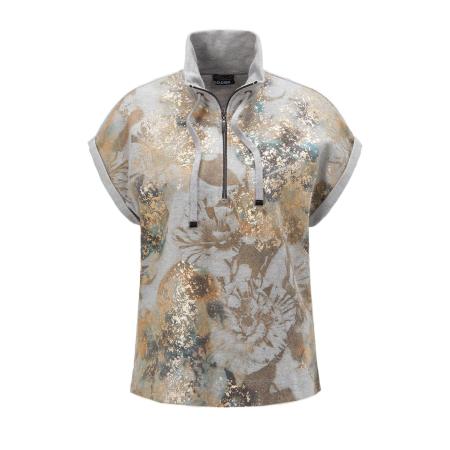 Goldner Goldner Shirt bruin / grijs