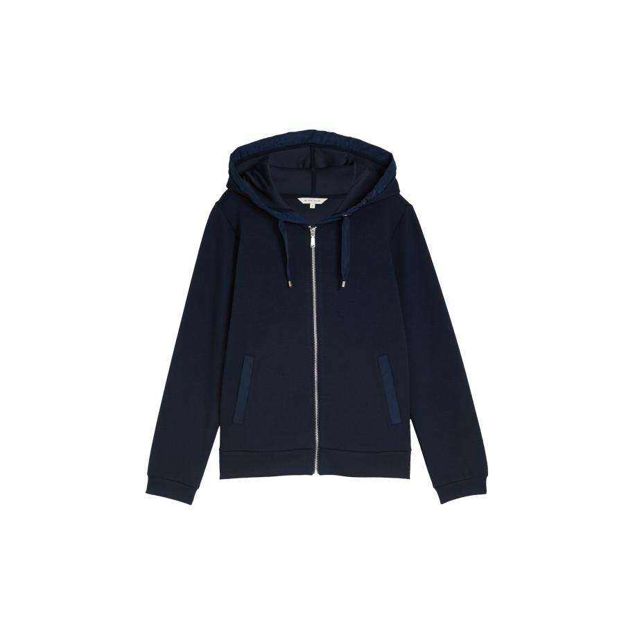 Tom Tailor TOM TAILOR Sweatvest donkerblauw -